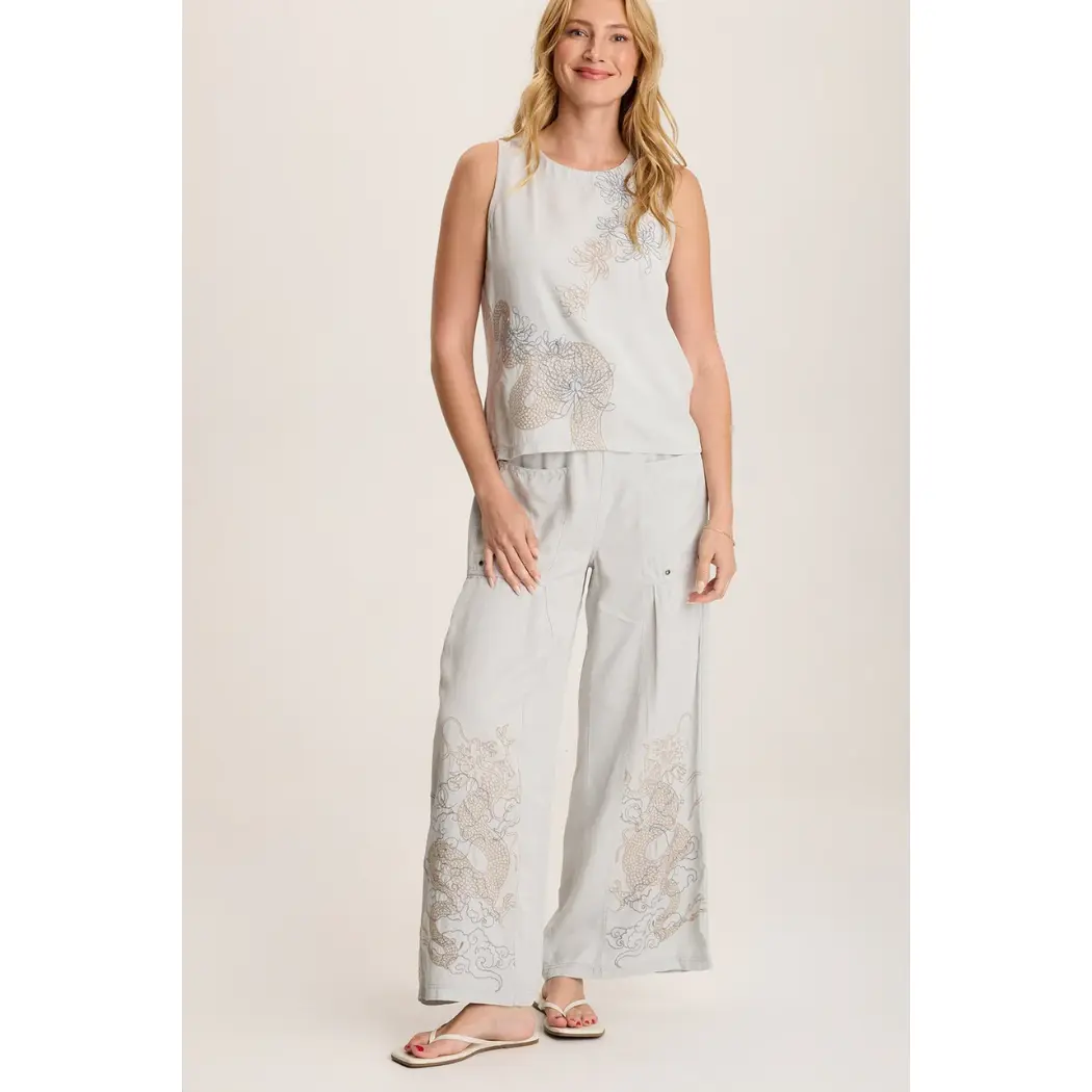 Pheodora Embroaidered Pant