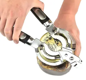 Universal Large Bottle Opener - Manual Can Opener with Wide-Caliber Design for Easy Jar Opening Tool