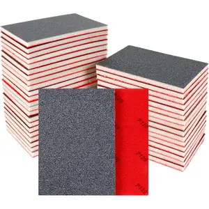 24 count Sanding Sponge 80-3000 Grit Sandpaper Assortment, Washable &  Sanding Blocks for , Metal, Drywall, Glazing, Wet Dry Sandpaper for Smooth Finishing