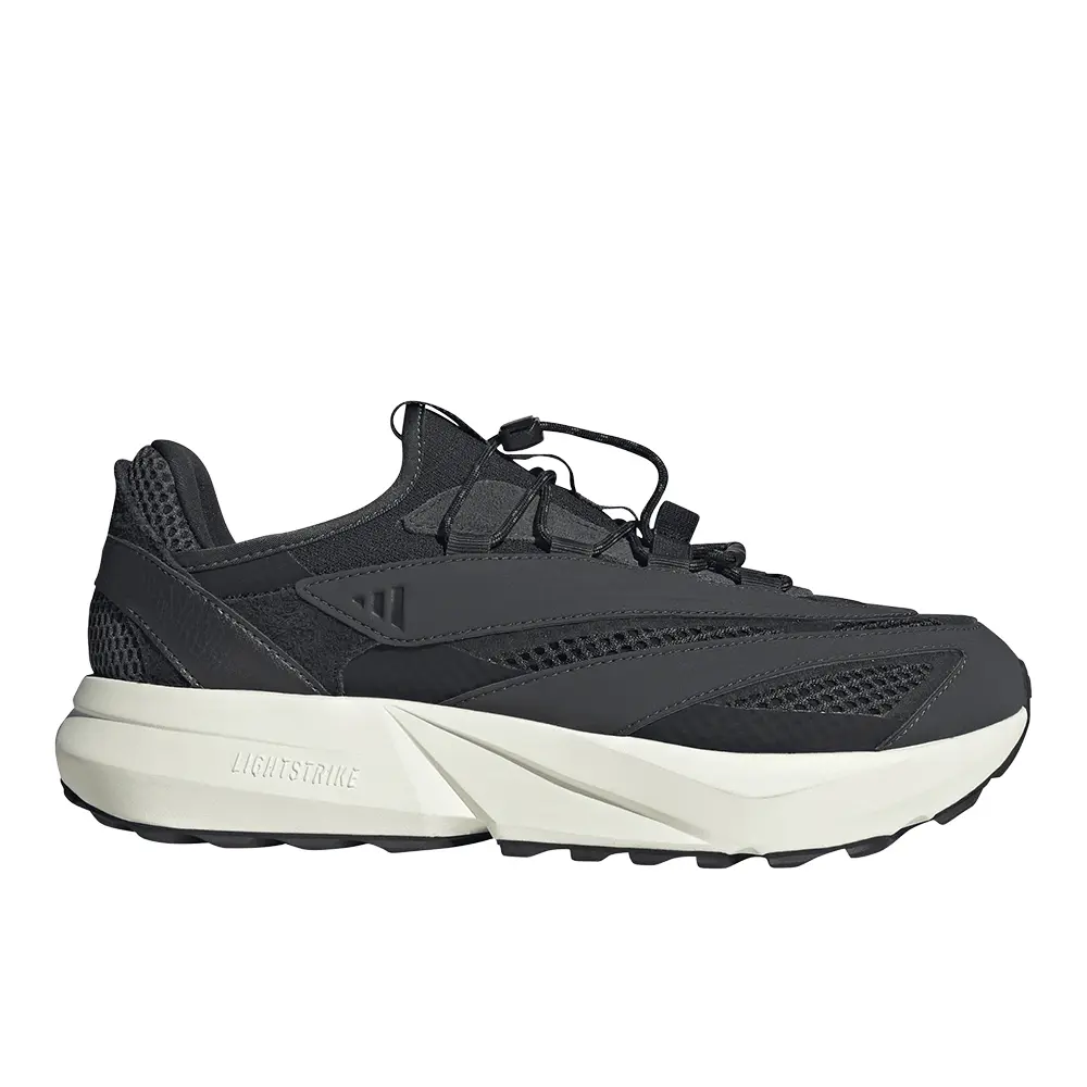 adidas Mens Lightblaze Vista Sneakers Shoes Casual - Black