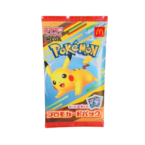 Pokemon TCG: McDonald’s 2025 Promo Pack Japanese Pokemon Card