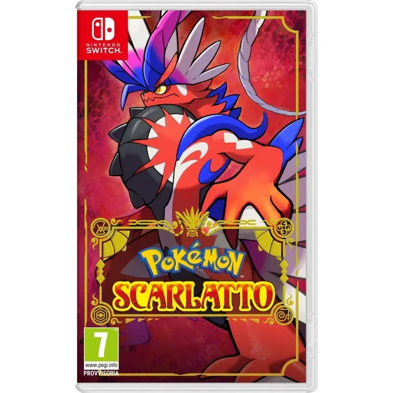 Nintendo Switch: Pokemon Scarlet/Scarlatto Video Game (Italian Version) Nintendo Switch: Pokemon Scarlet/Scarlatto Video Game (Italian Version)