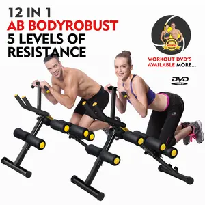 AB BODY ROBUST  With all the exercise functions of the Gym:   Pull up,Sit up,Horse Riding,Push up,Handstand etc   AB Body Robust = Take the Gym Home!
