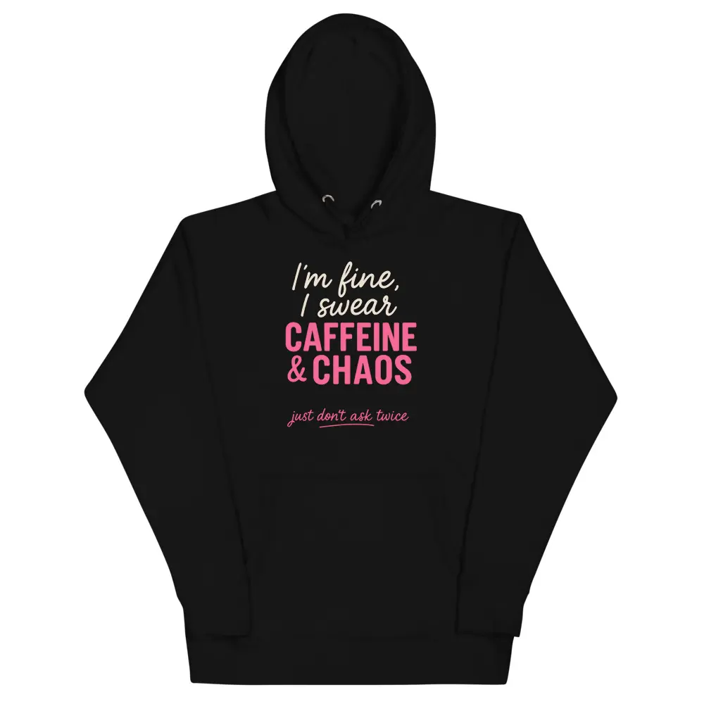 Caffeine & Chaos Unisex Hoodie
