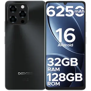 DOOGEE NOTE 58 6.75" 32GB+128GB 8+16MP NFC UNISOC T7250 1.8GHz 6250mAh Android 16 Smartphone tiktokshopspringglowup