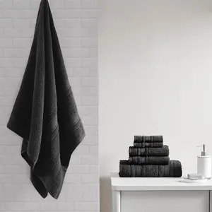 Super Soft Cotton Quick Dry Bath Towel 6 Piece Set, Adrien