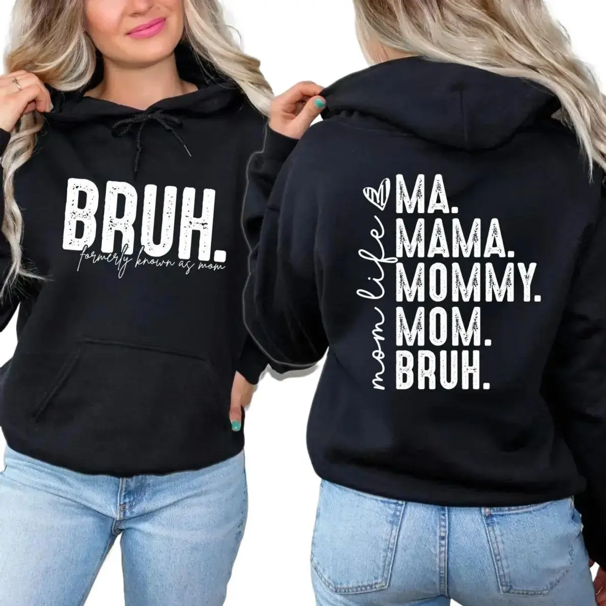 Bruh Formerly Known As Mom Hoodie, Mom Life Sweatshirt, Trendy Mom Shirt, Mothers Day Gifts, Mama Bruh Hoodie, Unisex Sweater Pullover Tee