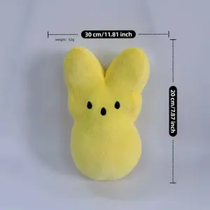 New plush toy, Easter bunny mascot, school doll, plush doll. stuffed hamster pomni heart Cute Cartoon Rabbit Plush Toy trendy Football box lemon sensory anime animal baby weighted deer toddler mushroom