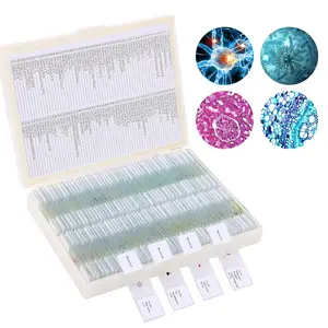 120 Microscope Slides with Specimens, , , , Algae Slide Set for Biological Science Laboratory Basic Biological Science Education