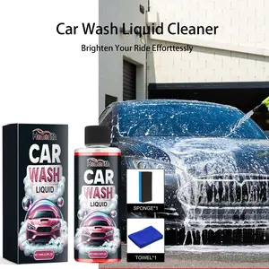 Car Wash Liquid, Car Paint Coating Brightening Cleaning Refurbished Dust Decontamination Maintenance Cleaning Agent