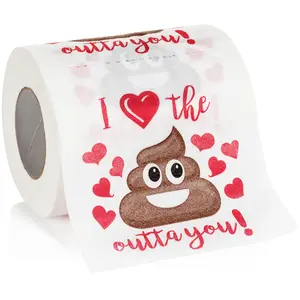 Valentine Toilet Paper, Funny Valentine's Day Gift