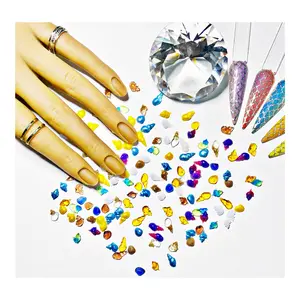 3D Seashells Nail Art Charm for DIY Crafts - Assorted Colors & Lightweight Acrylic - Ideal for Manicures & Jewelry Accessories
