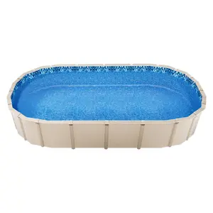 VEVOR 15 x 30 ft Oval Pool Liner, Unibead Above Ground Pool Liners, 52in Wall Height, Durable Standard Gauge Vinyl, Designed for Steel Sided Above-Ground Swimming PoolsSummervibes