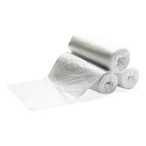 212 MAIN FDA-Certified Food Safe Heavy Trash Liner, 24x33 in, 8 Microns, Natural Heavy Liner
