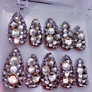 Bling bling short stiletto