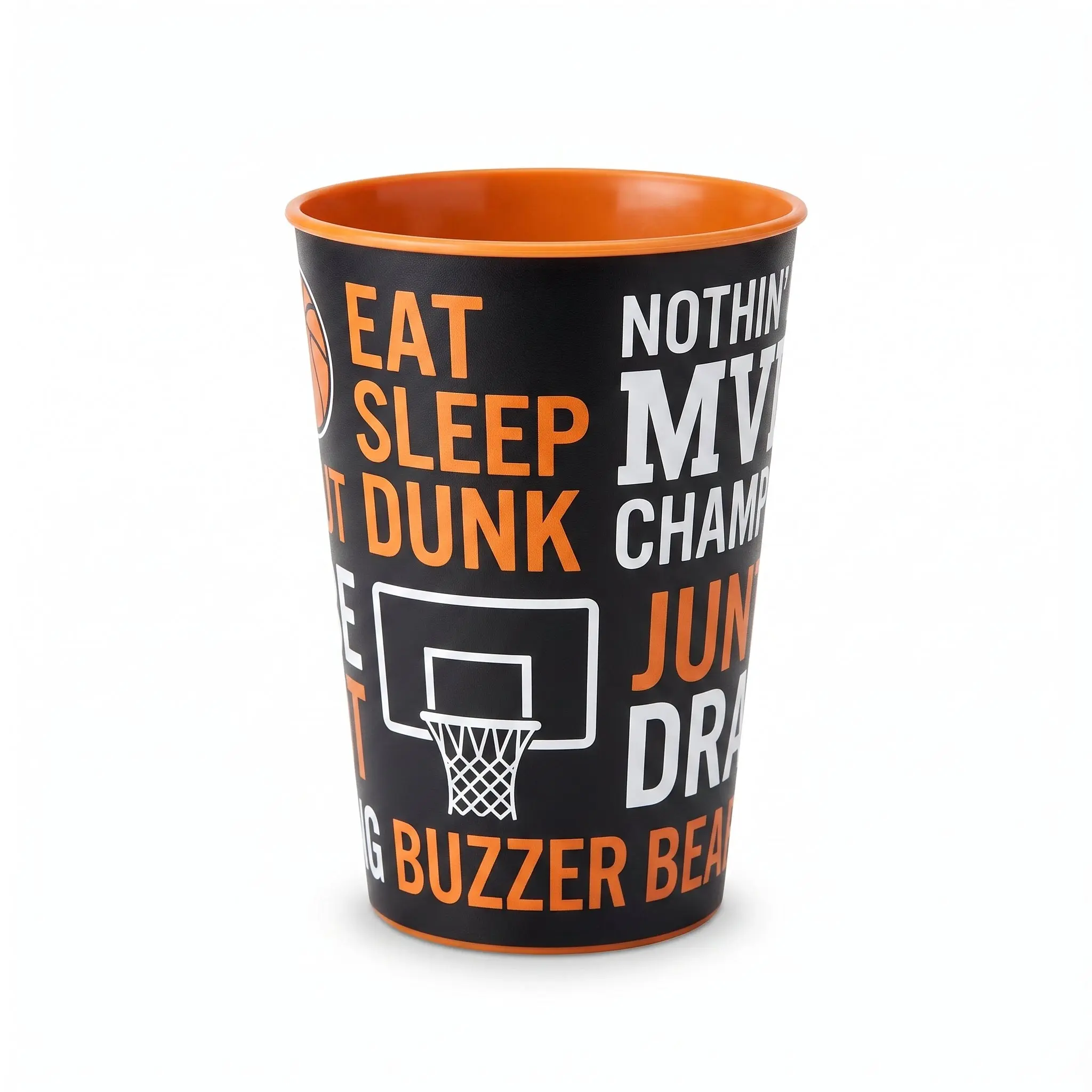 "Nothin' But Net" Basketball Reusable Favour Cup, 16 oz