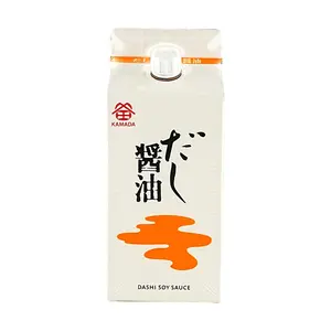 KAMADA Japanese Soy Sauce - 200ml Dashi Soy Sauce for Noodles, Sashimi, Tofu - Authentic Shoyu with Bonito Broth