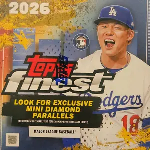 BK-126 PYT-(5 Mega Boxs) Baseball 2026 Topps finest