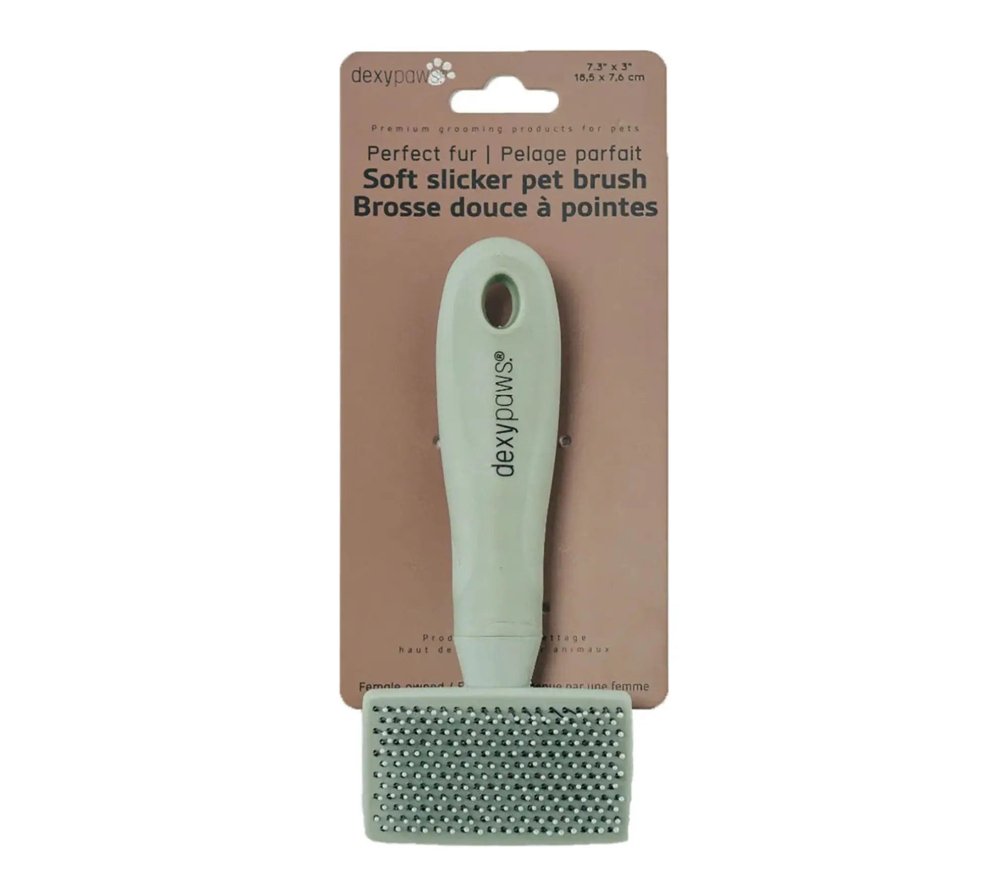 Dexypaws Soft Slicker Pet Brush for Dog & Cat Grooming Dexypaws Soft Slicker Pet Brush for Dog & Cat Grooming