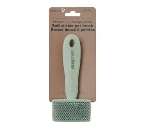 Dexypaws Soft Slicker Pet Brush for Dog & Cat Grooming Dexypaws Soft Slicker Pet Brush for Dog & Cat Grooming