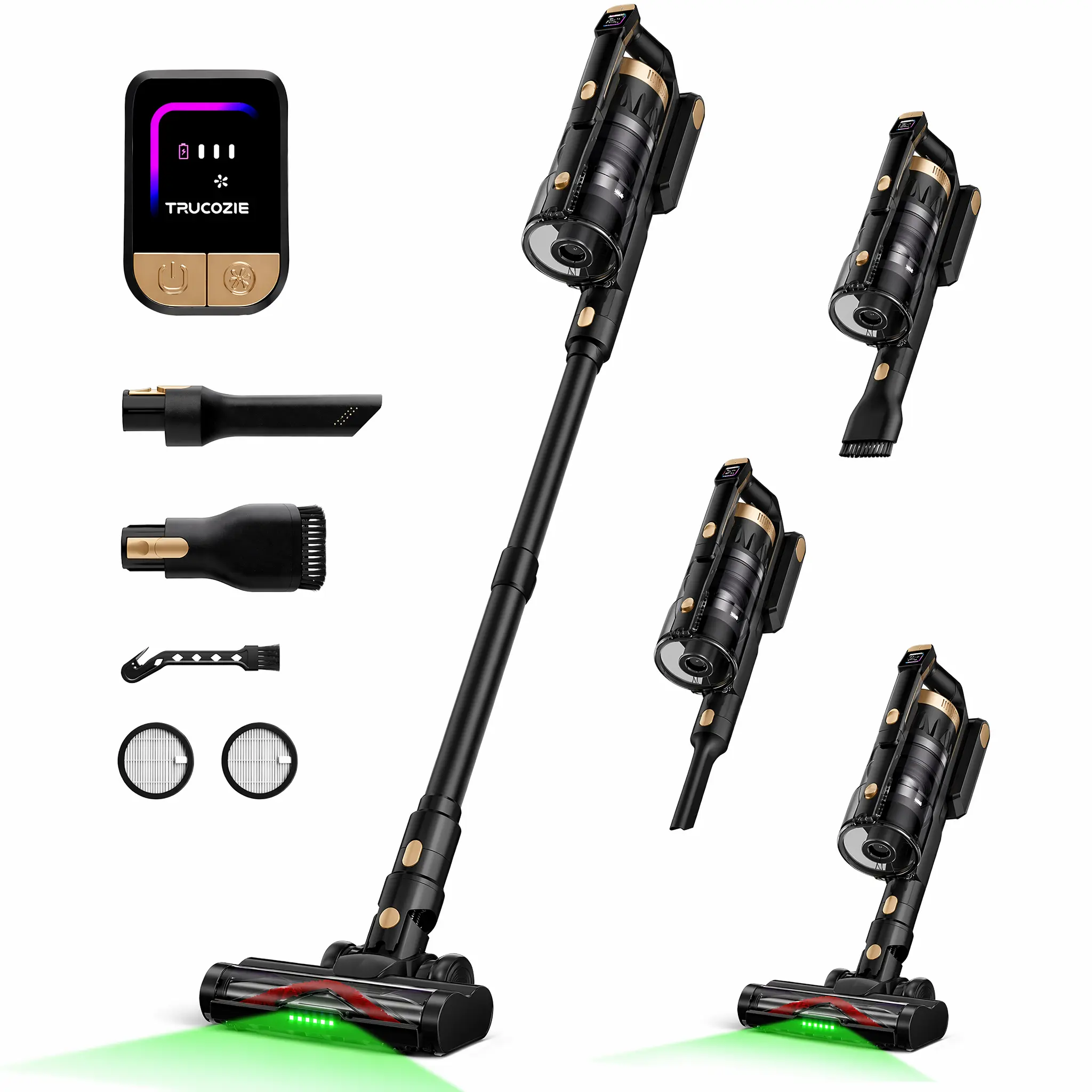 2026 New Arrivals】Trucozie T553 Cordless Vacuum Cleaner for Home