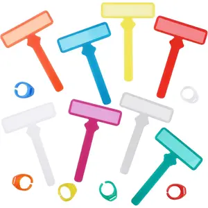 14 count Guided Reading Strips,Finger Guided Reading ,  Finger  with Finger Rings,Dyslexia Tools for  Bookmark Reading  Reading Tools