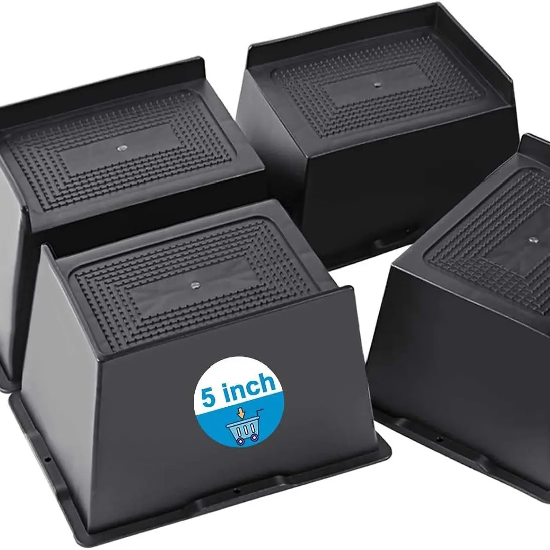 5 inches, 1 set, 4 pieces