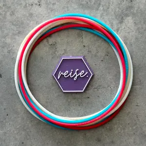 "Boomsicle"  / Holiday Collection Stacks / Silicone Stacking Bracelets / Multi-Colored