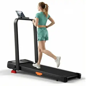 UMAY Treadmill with 16% Incline, 4-In-1 Portable Foldable Under Desk Treadmills for Home and Office, 2.5 HP Quiet Walking Pad with 300 LBS Capacity outdoorfun