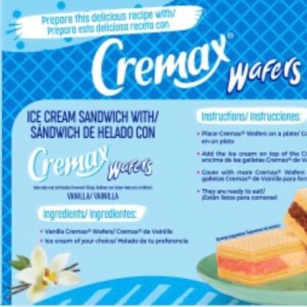 Gamesa Cremax 3 Count Wafers Chocolate Strawberry Vanilla 6.7 Oz Each