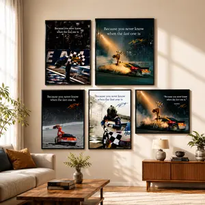 Kyle Busch NASCAR Victory Quote Canvas Print | Because You Never Know When The Last One Is Race Wall Art