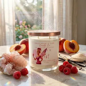 Pixie Dust Soy Wax Candle, Peach & Coconut Gift