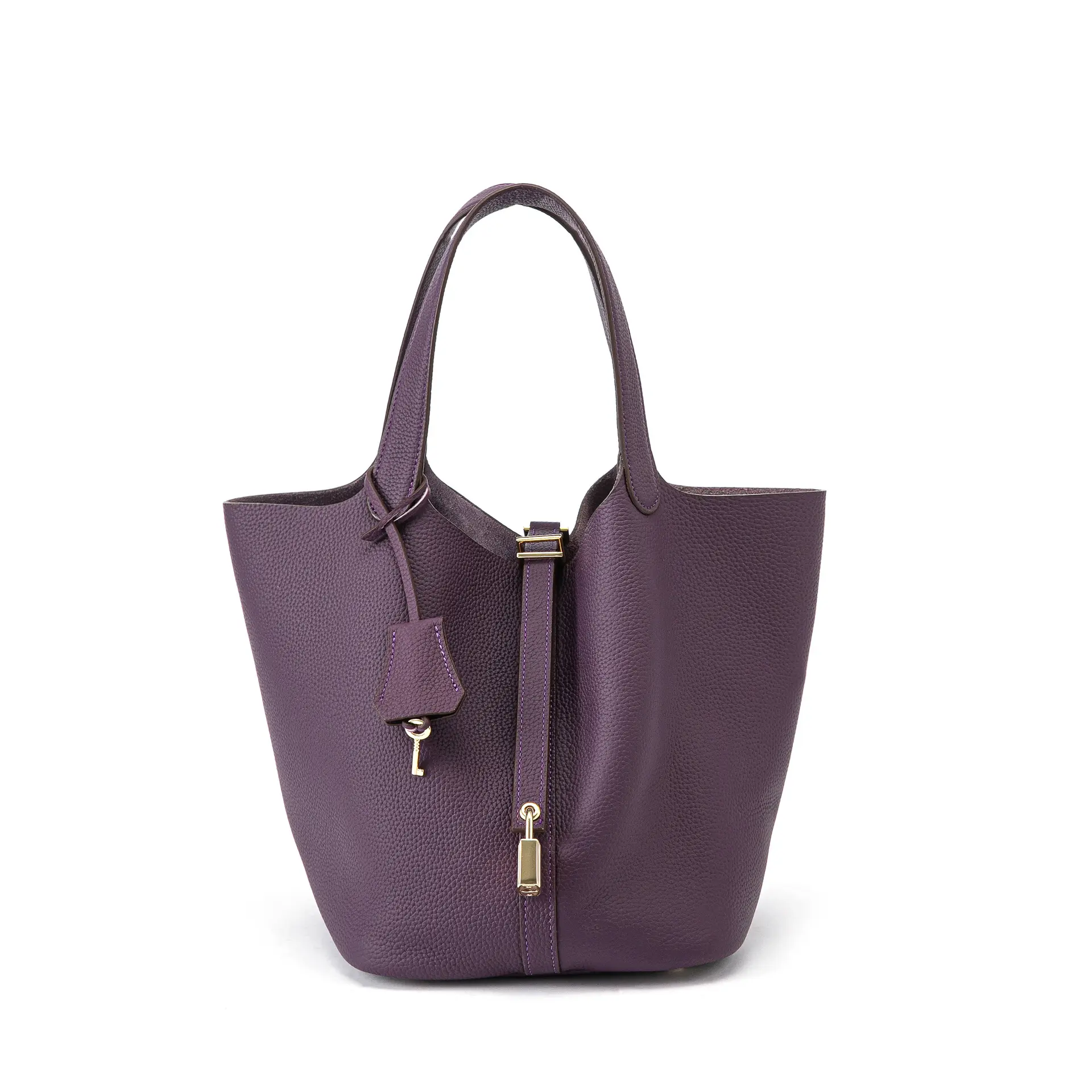 Sea anemone purple gold buckle