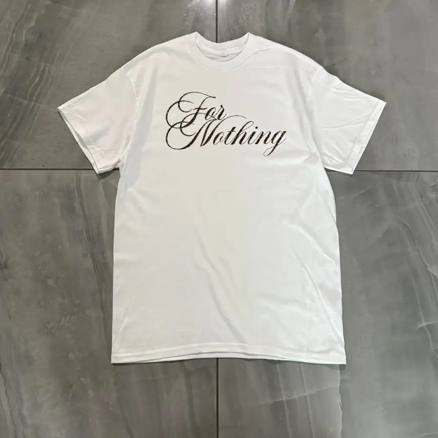 Nine Vicious For Nothing Album T-Shirt Merch Y2K Nettspend Osamason Che 2Hollis Jaydes Fakemink Cheromani Praiseche 1Oneam Protect