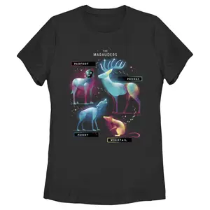 Women's Harry Potter The Marauder Animals T-Shirt