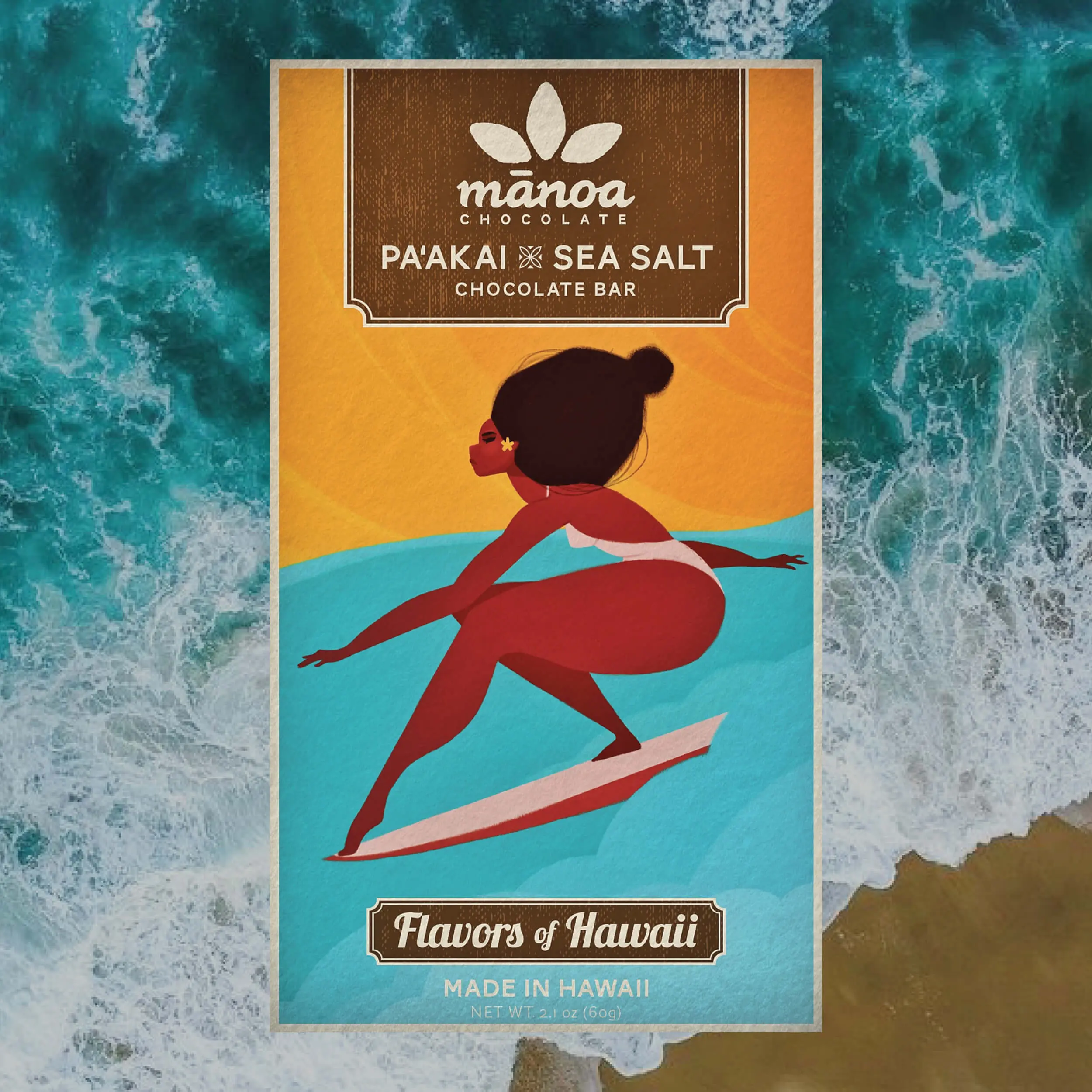 Paʻakai x Sea Salt Chocolate Bar