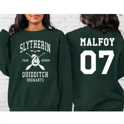 Slytherin Quidditch Sweatshirt TikTok Shop - Main Image