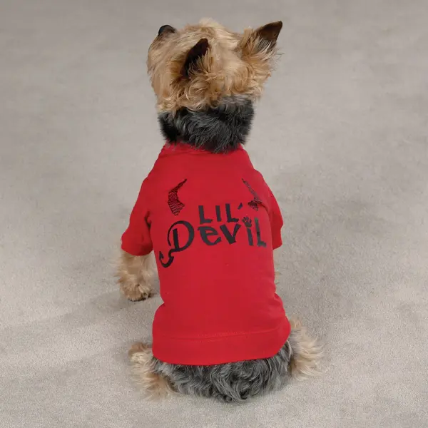 Pet Pals UM174 10 Zack & Zoey Lil Devil Tee Xsm