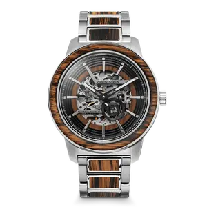 Charred Whiskey Silver Barrel Automatic 46mm Charred Whiskey Silver Barrel Automatic 46mm