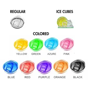 Colored Acrylic Lid For 20oz Tumblers
