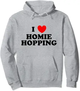 I Love Homie Hopping I Heart Homie Hopping Funny Saying Pullover Hoodie - Dirkschm Shop 69B0CC6JXDLB