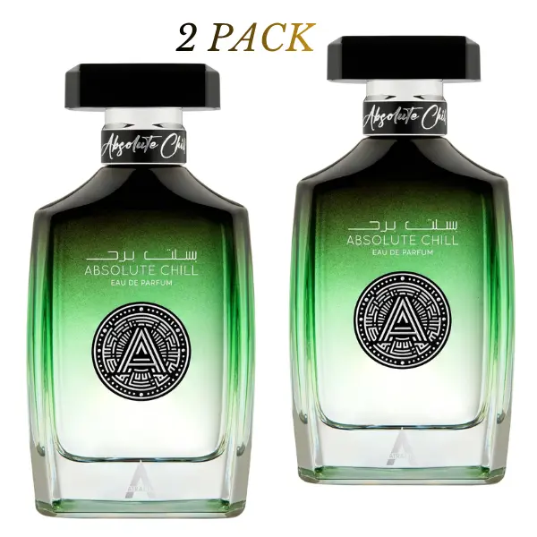 Atralia Absolute Chill Eau de Parfum 3.4 fl. oz, 100 ml. (Set of 2)