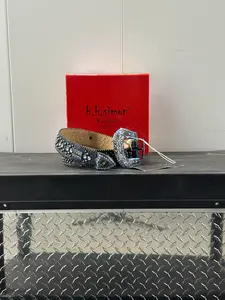 B.B. Simon Crystal Belt