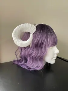 3D Printed Succubus Horns Headband - Cosplay and Halloween Accessory