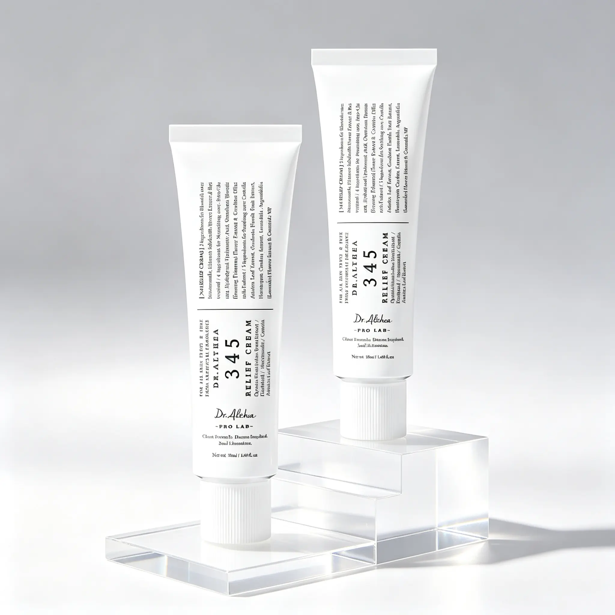 [Dr.Althea] 345 Relief Cream - Korean Vegan Daily Facial Moisturizer, Calming Repair Formula for Blemish-Prone Skin, Soothes Irritation & Delivers Long-Lasting Hydration