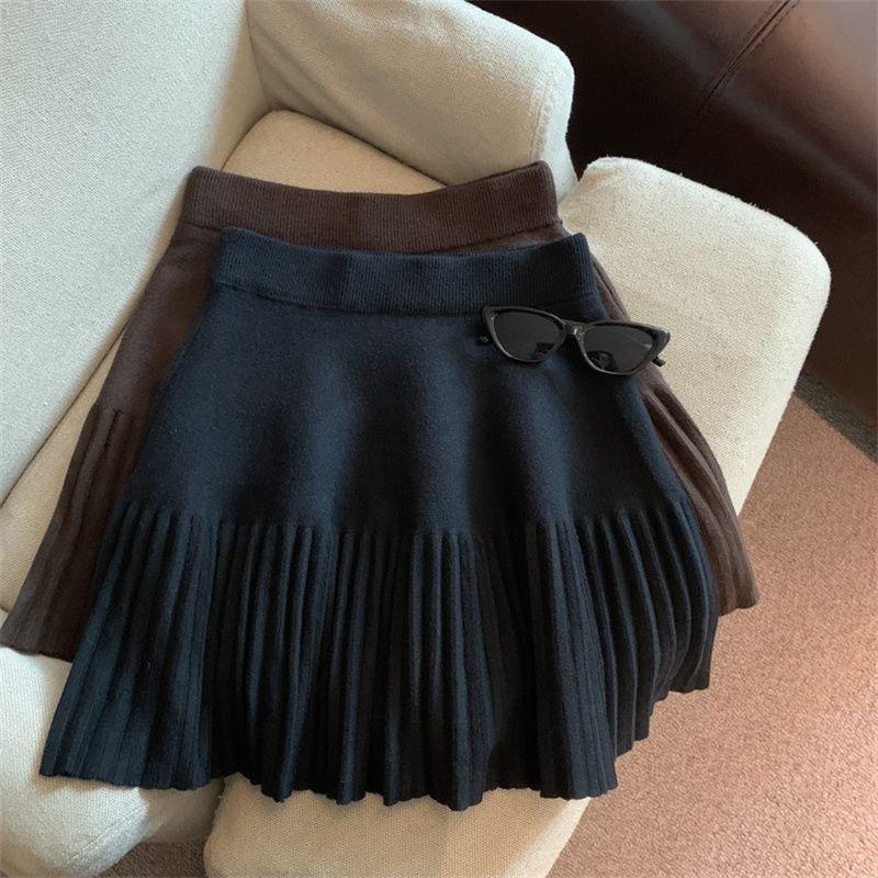 Pleated Mini Skirt