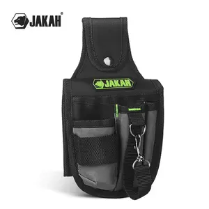 Tool Pouch, Tradesman Pro Maintenance Tool Pouch with 6 Pockets, Tape Thong, 2-Inch Tunnel Loop, Great Electrician Holster Jk-195, Tool Bag Organizer