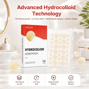 Hydrocolloid Acne Treatments Pimple Patches with Salicylic Acid - Invisible, Waterproof, Breathable Skincare for Closed-Comedone Acne Cleansing, Makeup-Ready Skin Repair