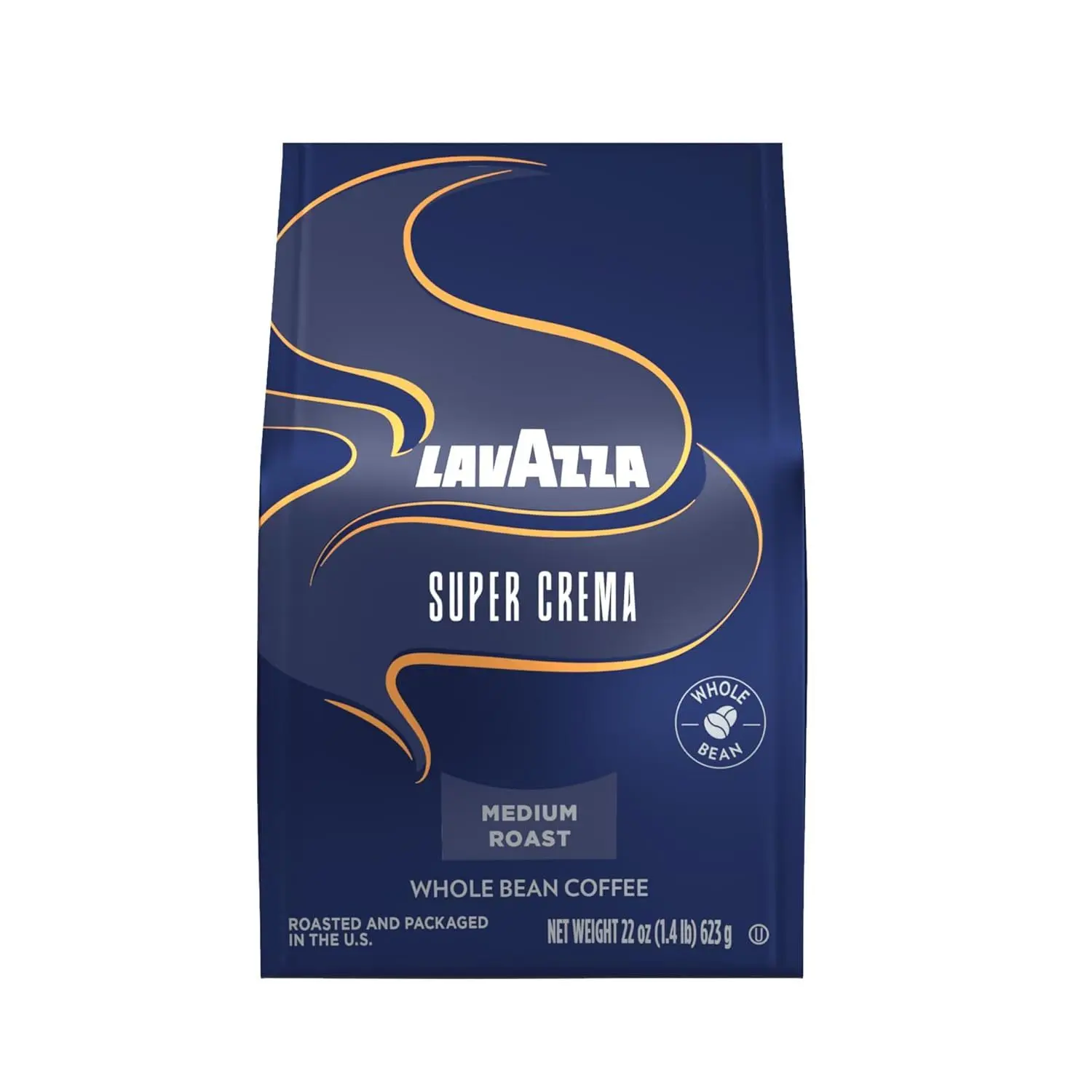 Lavazza Espresso Whole Bean Coffee, Medium Roast, 100% Arabica, 2.2 lb Bag