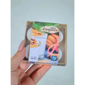 coquito (Eggnog) Soy Tealight | Set of 4